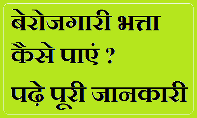 Rajasthan Berojgari Bhatta Status 2024