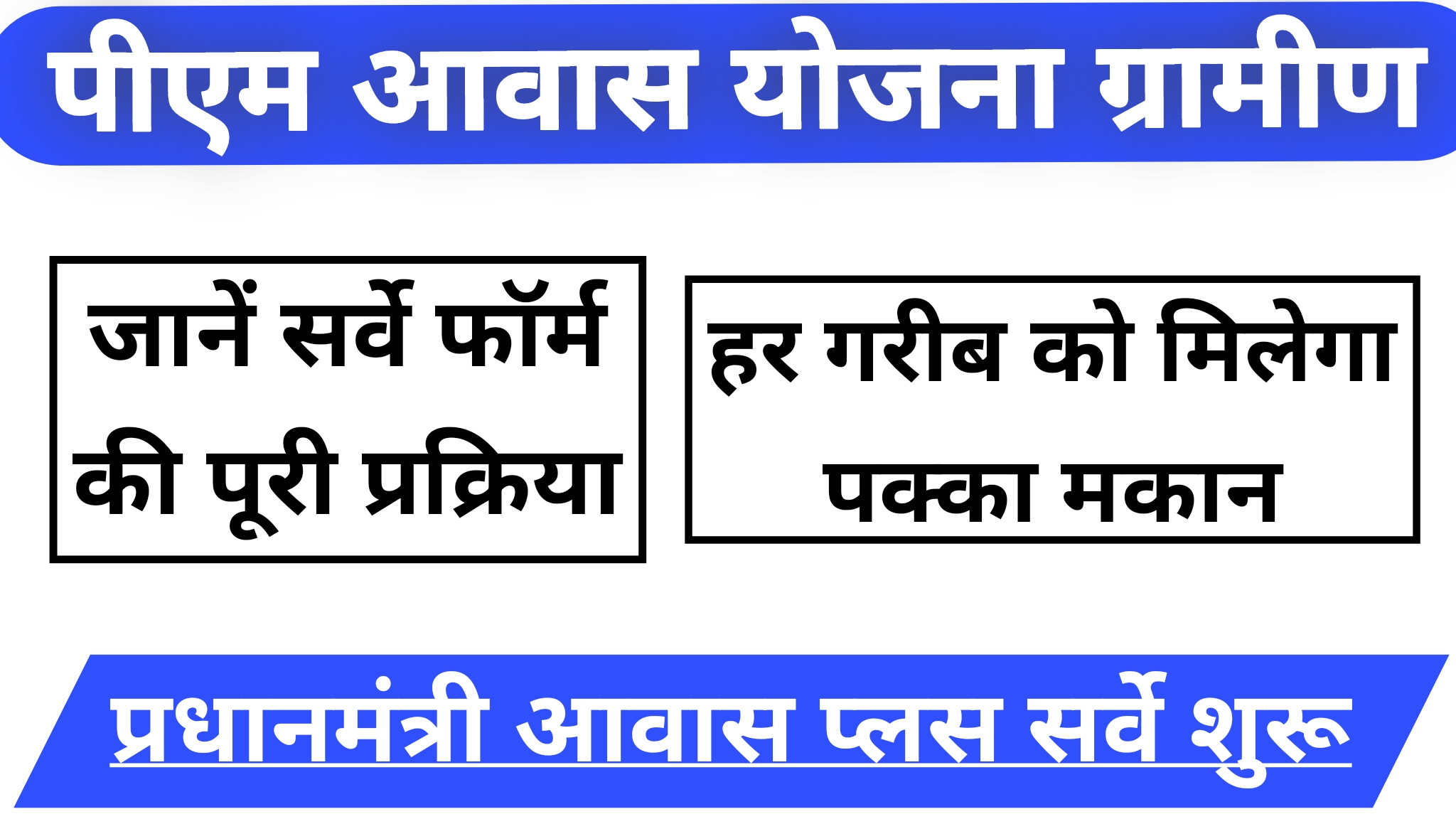 PM Awas Yojana Gramin Survey Form 2025 Start